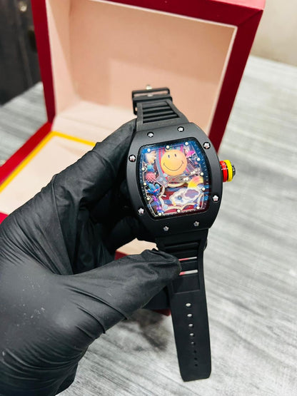 Men's Creative Silicone Designer Watch