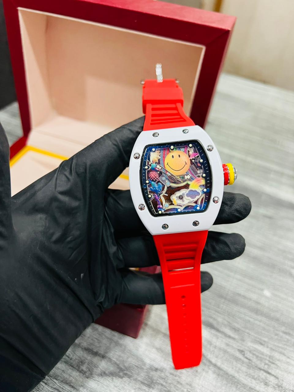 Men's Creative Silicone Designer Watch