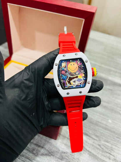 Men's Creative Silicone Designer Watch