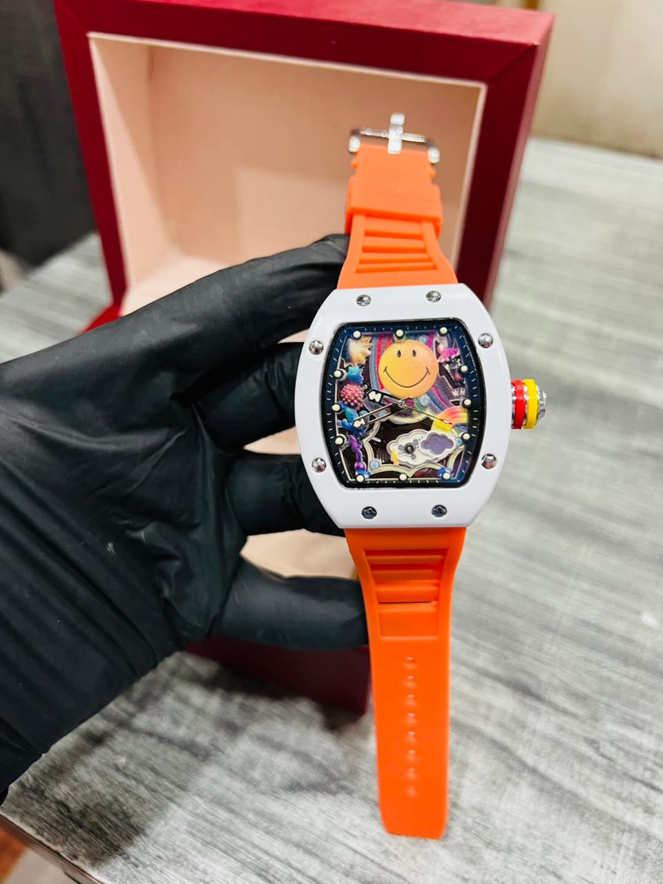 Men's Creative Silicone Designer Watch
