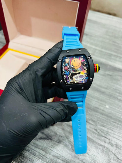 Men's Creative Silicone Designer Watch