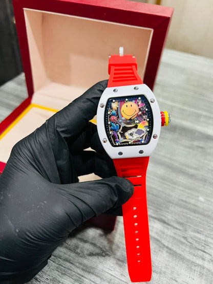 Men's Creative Silicone Designer Watch
