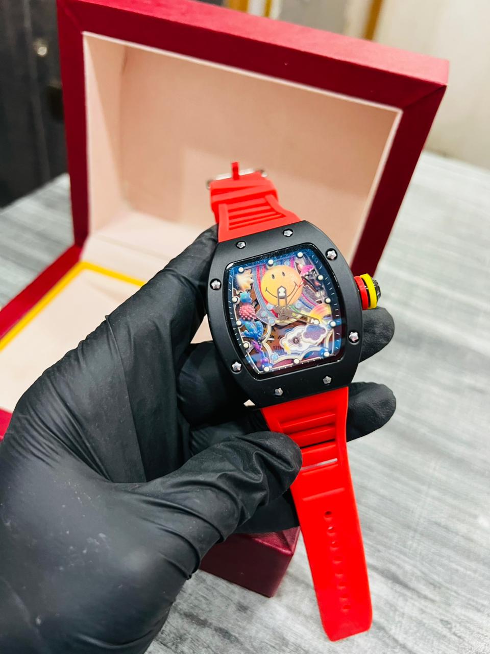 Men's Creative Silicone Designer Watch