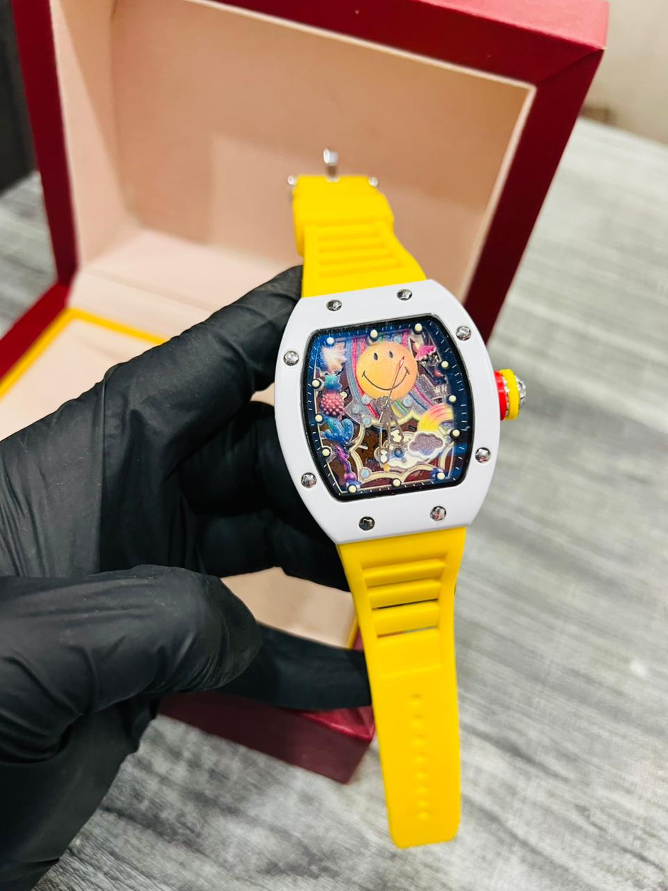 Men's Creative Silicone Designer Watch