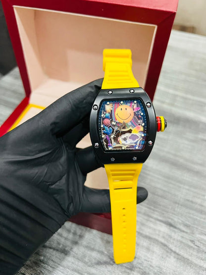 Men's Creative Silicone Designer Watch