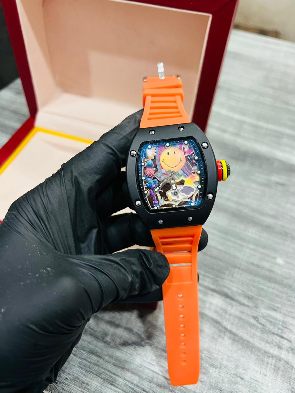 Men's Creative Silicone Designer Watch