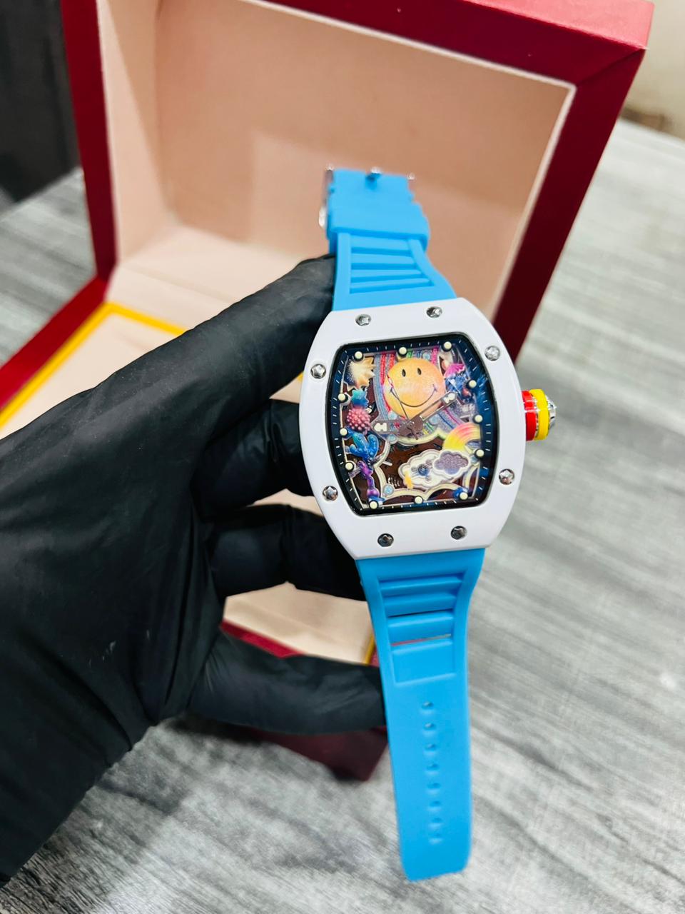 Men's Creative Silicone Designer Watch