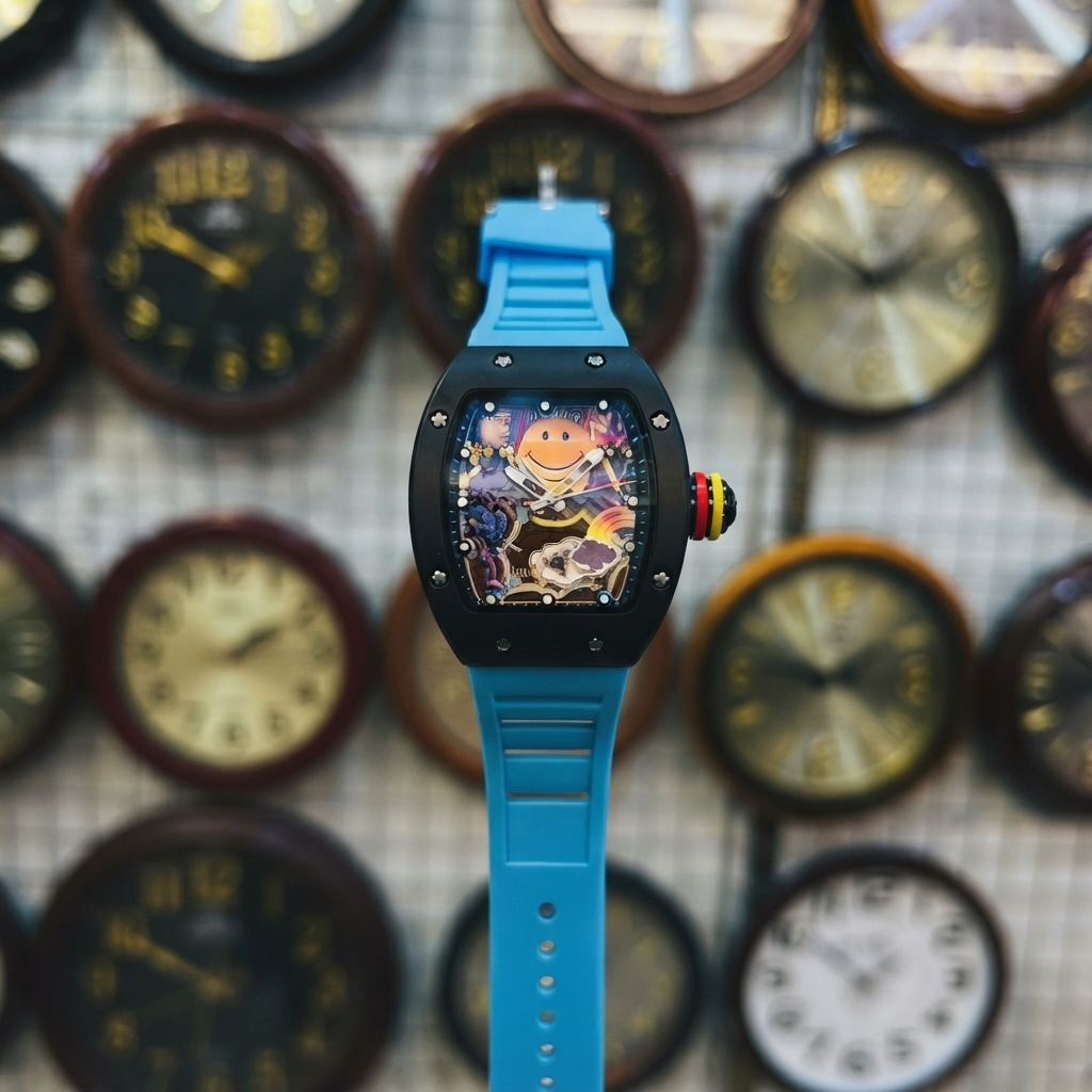 Men's Creative Silicone Designer Watch