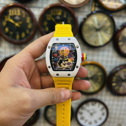 Men's Creative Silicone Designer Watch