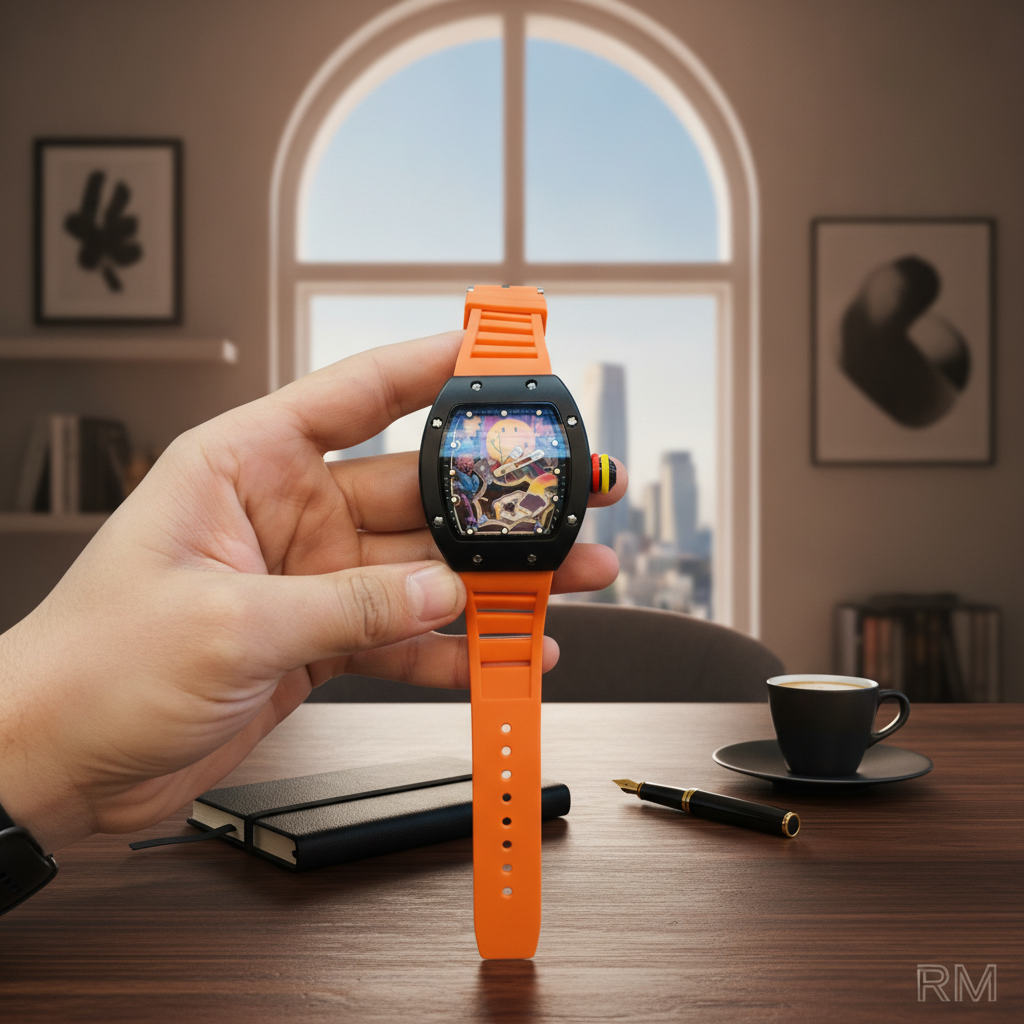 Men's Creative Silicone Designer Watch