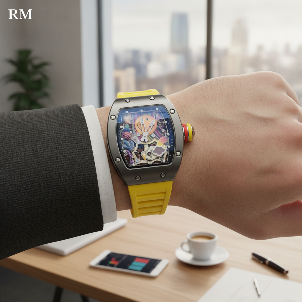 Men's Creative Silicone Designer Watch