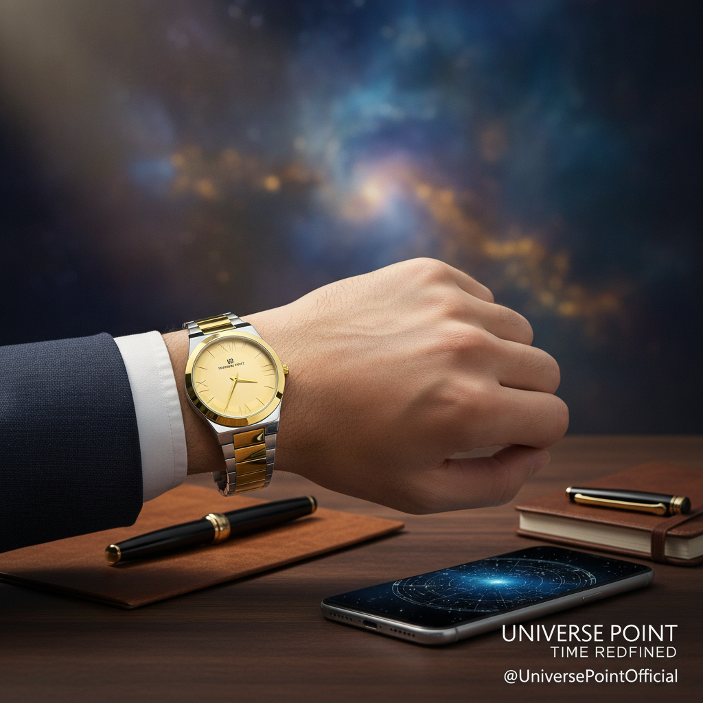 Luxury Gold Dial Steel Watch