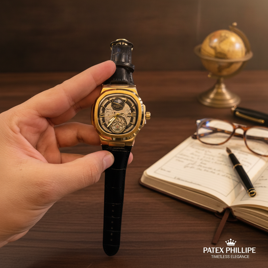 Patek Philippe Leather Watch